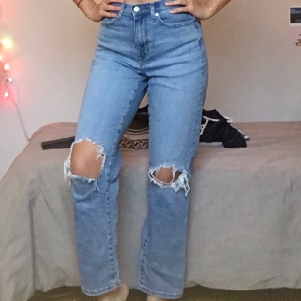 Uniqlo straight leg jeans